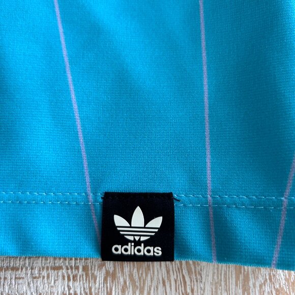 Adidas Womens Soccer Net Midi Straight Dress Short Sleeves blue/navy Size Large - Picture 3 of 10